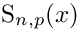 $\mbox{S}_{n,p}(x)$