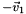 \[ -\vec{v}_1 \]